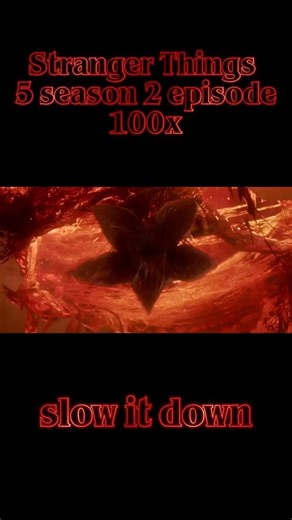 Stranger Things 1 Season 2 episode slow it down 👀 #strangerthings #shorts #slowed