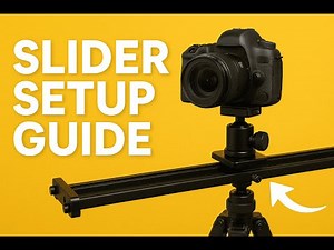 Want Smooth Cinematic Shots? Try This Camera Slider Setup!
