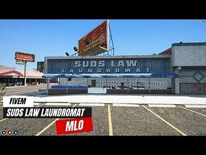 Fivem Suds Law Laundromat | Fivem Mods | Interior & map for Roleplay | FiveM mlo store