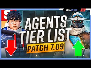 NEW Agent Tier List Patch 7.09! - ISO is GARBAGE! - Valorant Guide