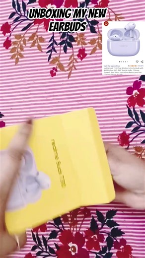 “Unboxing happiness, realmebuds T310 🎵💫” #realmebudst310 #realme #unboxing#viral #like #shorts