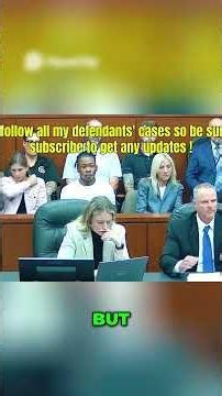 Judge Sends Violent Defendant to PRISON—Says Public Safety Comes FIRST!#shortvideo