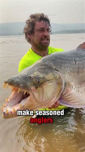 This Fish Has 16 Dagger-Sharp Teeth, Meet the Goliath Tigerfish