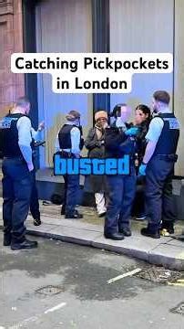 Catching Pickpockets in London #shorts #wildandry #pickpocket #london