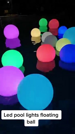Led Floating Ball Decoration for Pools
