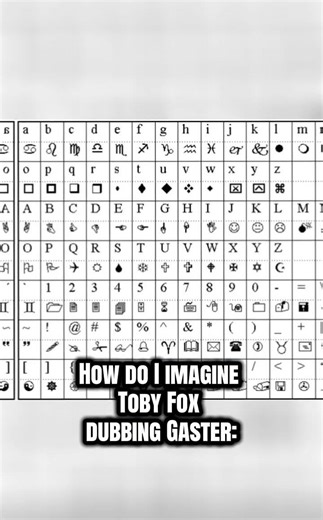 Toby Fox dubbing Gaster