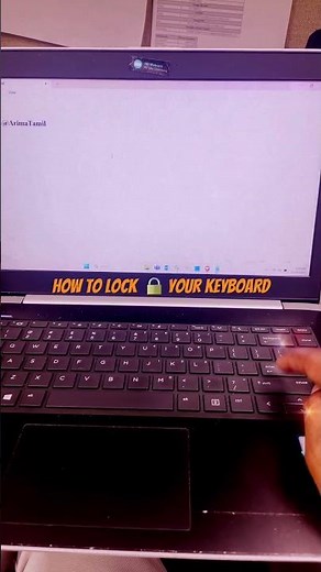 How to lock and unlock keyboard