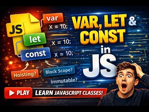 JavaScript Variable Declaration Explained | var, let & const