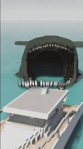 Bloop Monster Eats A Boat - Teardown Mods Gameplay