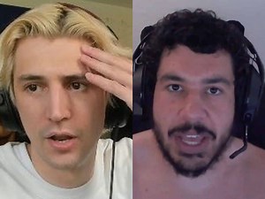 "This is so weird!" - xQc left shocked at controversial streamer Greekgodx's behavior towards a female player in Rust