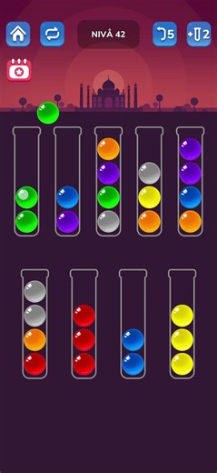 Ball sort puzzle level 42 #ballsortpuzzle