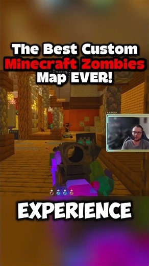 Minecraft BO3 Zombies - The Best Custom Map I've Ever Played! Short