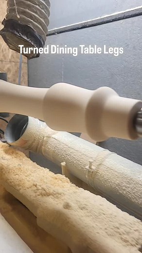 Eastern White Pine dining table legs in 3.5 inch heading out today ! Www.furnishmecountry.com #tablelegs #turnedtablelegs #woodtablelegs #furnituredesign #interiors #interiordesign #furnituremakeover #furniturebuild #canadianmade #madeincanada #canadianfurniture | Furnish Me Country