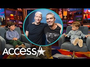Andy Cohen & Anderson Cooper's Sons Adorably Take Over 'WWHL' For April Fools'