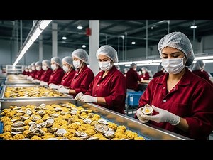Inside the Pearl Processing Factory – How Oysters Create Real Pearls'' (Full Process)