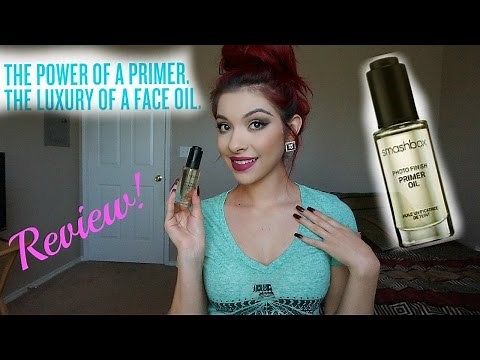 First Impression/Review SmashBox Photo Finish Primer Oil