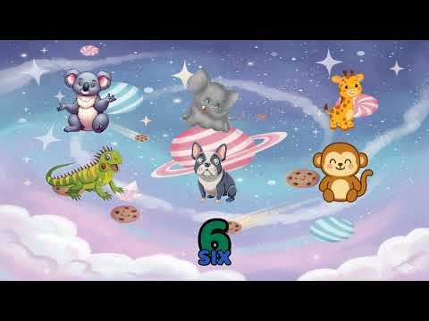 Learn to Count Animals Numbers with Fun Animated Video for Kids!