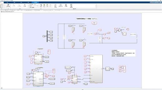 单相 vsg 并离网 matlab simulink 仿真 预同步并网，离网，空载运行和虚拟阻抗