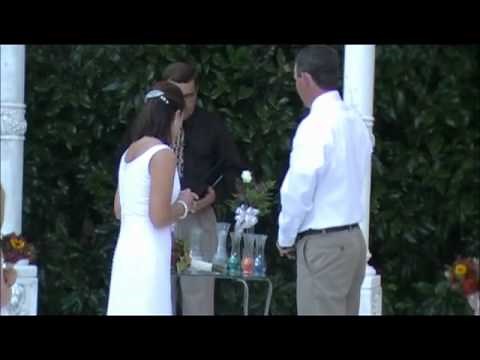 Lori & Mitchell Ceremony & Unity Sand with Children