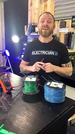 8.2K views · 151 reactions | Don't know how much wire is on your reel? Check out this easy trick that just uses a multimeter⚡electricianu #ElectricalSchool #ElectricalTraining #ElectricalHacks | Electrical Career Now | Facebook