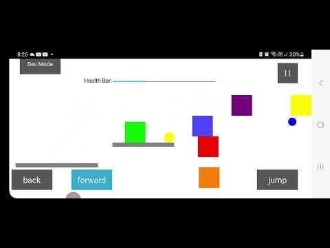 Player VS Level, my first ever game on python/pydroid3
