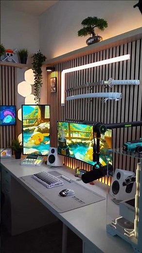 Gaming setup | Gaming pc setup | DREAM Gaming Room #gaming #gamingroom #dreamroom #rgbsetup