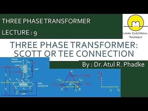 Three Phase Transformer: Scott or Tee Connection