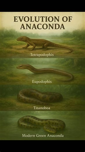 Evolution of Anaconda  | From Titanoboa to the Jungle King From...
