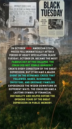 How the 1929 Stock Market Crash Became a National Shock.