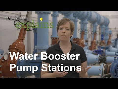 What are Water Booster Pump Stations?