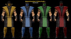 Mortal Kombat 2 Skins Pack for MK9 Mod for Mortal Kombat Komplete Edition | MKKE Mods
