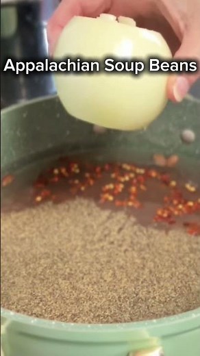 Old School Appalachian Soup Beans
