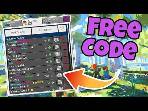 BEST FREE MINECRAFT REALM *1.21* 2025 (MCPE, PS5, XBOX ,PC)