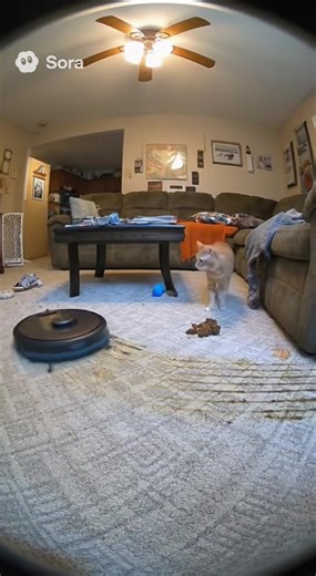 🚨 Mésaventure aspirateur robot : ça vous est déjà arrivé ?! 😱 Regardez cette vidéo hilarante (mais vraie !) : un aspirateur robot qui étale le cadeau déposé au sol partout pendant votre absence... Beurk ! 🧹💩 Mais avec un ASPIRATEUR CENTRAL, ce cauchemar n'arrive JAMAIS ! ✅ 1er AVANTAGE ÉNORME : Voyant le cadeau au sol, c'est BIEN PLUS SIMPLE à ramasser avant d'aspirer ! Fini les surprises dégoûtantes ! Conclusion: Le robot = TAPIS À JETER HEURES de nettoyage infernal (pas top après une journ