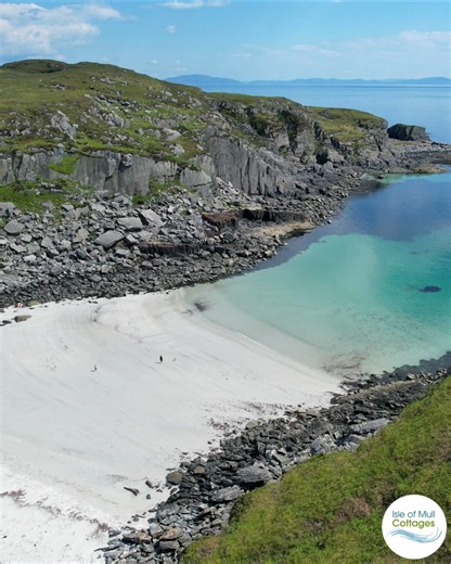 🏖 Mull is enjoying a week of fabulous warm sunshine. Make the most of it and explore the coastline with our local's guide to beaches: https://www.isleofmullcottages.com/isle-of-mull-beaches.html | Isle of Mull Cottages