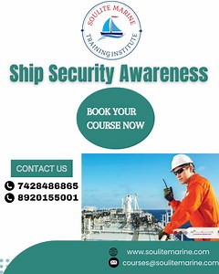 Shipboard Security Risks and Responsibilities under ISPS Code | Soulite Marine Training Institute posted on the topic | LinkedIn