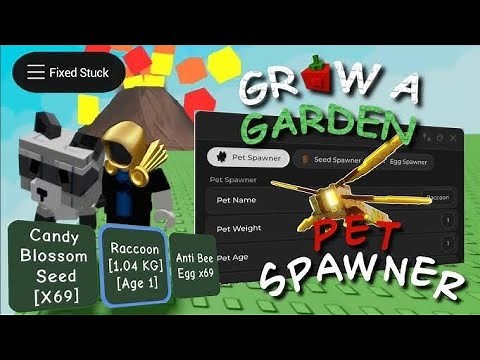 *⛱️ SUMMER ⛱️* GROW A GARDEN SCRIPT | RAYFIELD SPAWNER | 2025