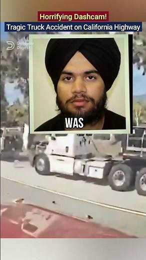 Tragic Truck Accident on California Highway! #truckcrash #dashcam #fatalaccident #california #I10