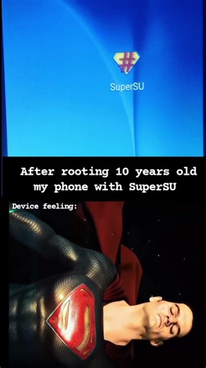 Give new life to 10 years old Samsung device after rooting with supersu#root #samsung#supersu#kernel