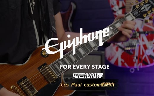 Epiphone Les Paul 定制相思木 - 自然色