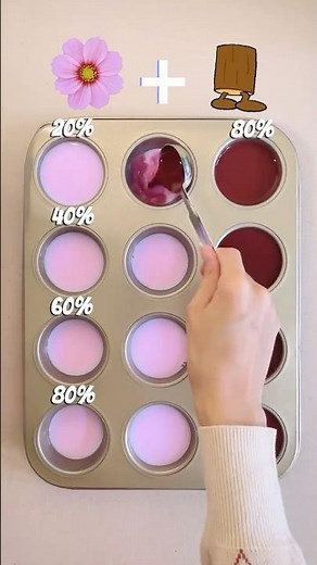 What Happens When Pink and Brown Mix? | Beautiful Pink Shade Mixing #colormixing #asmr #satisfying