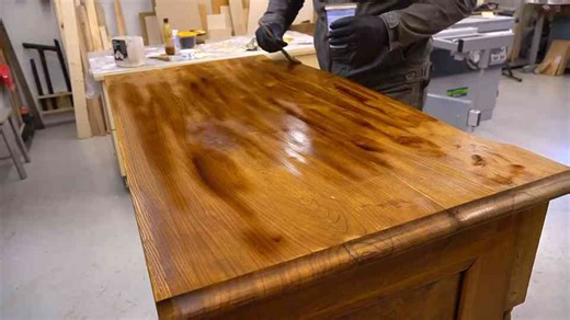 Vanity dresser restoration