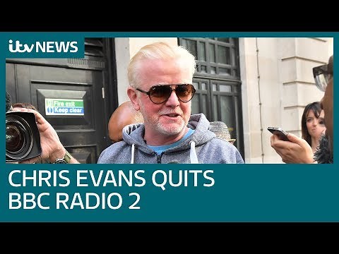Chris Evans announces he's quitting Radio 2 live on air | ITV News