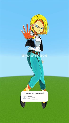 Saiyan Warriors in Pixel Art | Android 18, Bulma, Videl & Vegeta