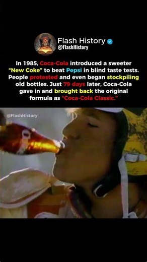 Why “New Coke” Failed in 79 Days!