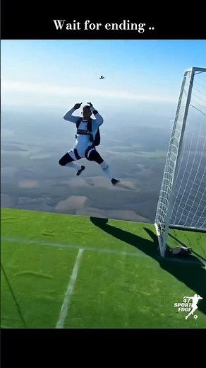 Insane 1700m Football Celebration 😱 #Extreme #Football