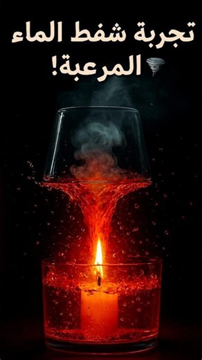 سحر أم فيزياء؟ 🤯 النتيجة ستصدمك! 🔥🧪 2026 #shorts