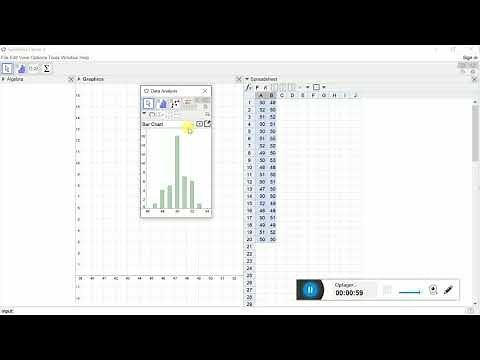 GeoGebra Bar Chart (Statistics)