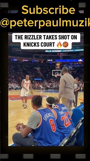 The Rizzler Lights Up Knicks Court with Epic shot