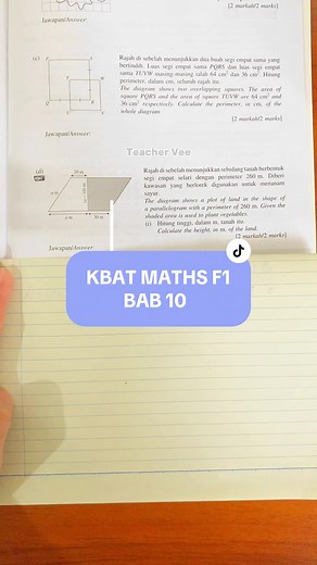 Trik Matematik Mudah: Perimeter dan Luas - Math Form 1 Bab 10